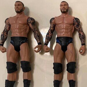 WWE WRESTLING ACTION FIGURE SET OF 2 RANDY ORTON